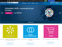 Tablet Screenshot of ihavethepower.net